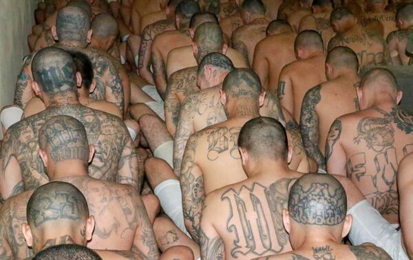 Mezcla de pandillas en una prisión de El Salvador - Sputnik Mundo