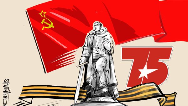 El soldado soviético, defensor y libertador - Sputnik Mundo
