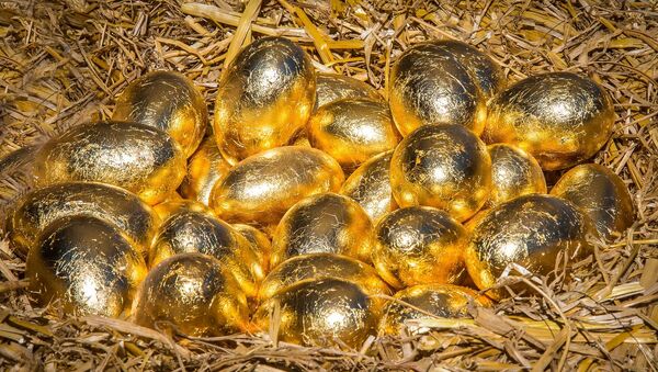 Los huevos dorados (imagen referencial) - Sputnik Mundo