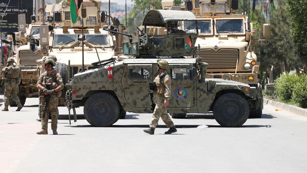 Fuerzas de Seguridad afganos en Kabul - Sputnik Mundo