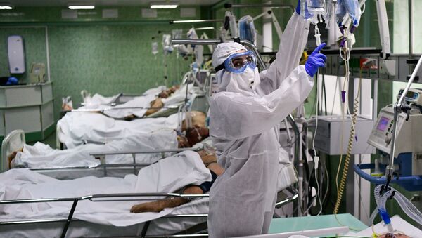 Un hospital para los enfermos con COVID-19 en la ciudad rusa de Tver - Sputnik Mundo