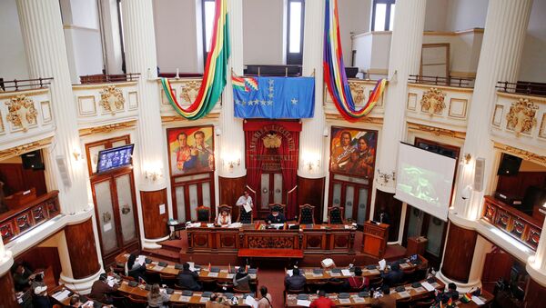 La Asamblea Legislativa Plurinacional de Bolivia - Sputnik Mundo