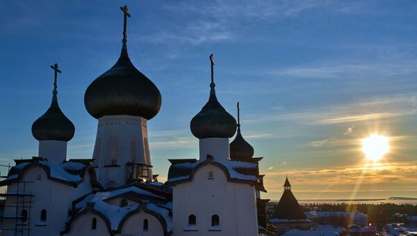 El monasterio Solovetski - Sputnik Mundo