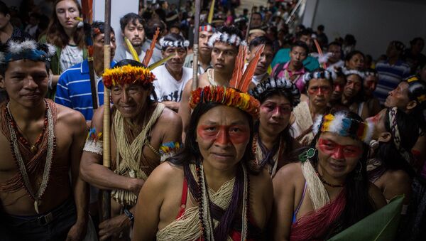 Indígenas Waorani de Ecuador - Sputnik Mundo