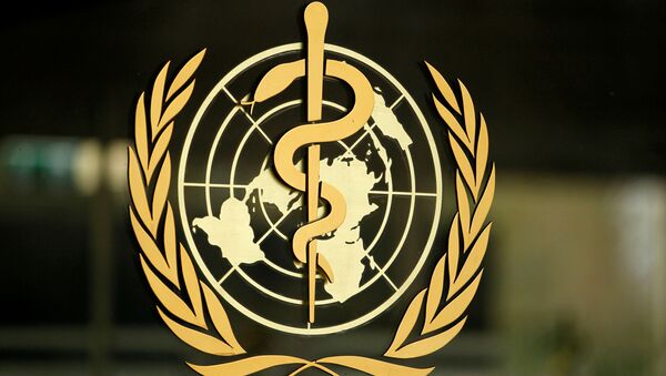 El logo de la Organización Mundial de la Salud - Sputnik Mundo