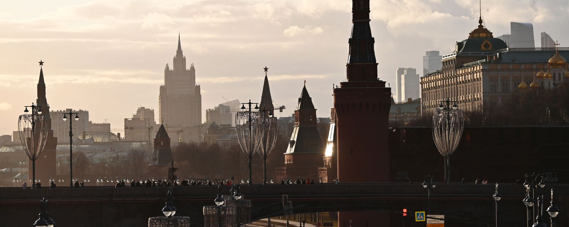 El Kremlin y el Ministerio de Exteriores de Rusia en Moscú - Sputnik Mundo, 1920, 23.03.2021