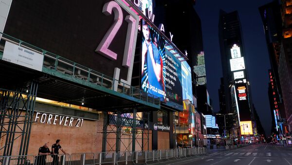 La zona del Times Square en Nueva York - Sputnik Mundo