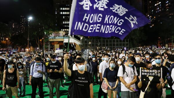 Protestas en Hong Kong - Sputnik Mundo