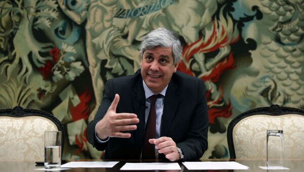 Mário Centeno, ministro de Finanzas de Portugal - Sputnik Mundo