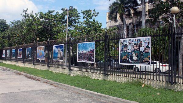 Exposición fotográfica organizada por la Embajada de Rusia en Cuba - Sputnik Mundo