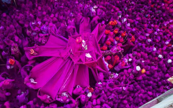 'El festival rosado' por Shubham Kothavale, La India - Sputnik Mundo