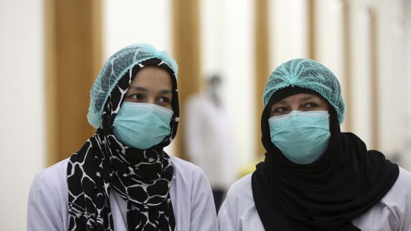 Médicas afganas en un hospital en Kabul (archivo) - Sputnik Mundo