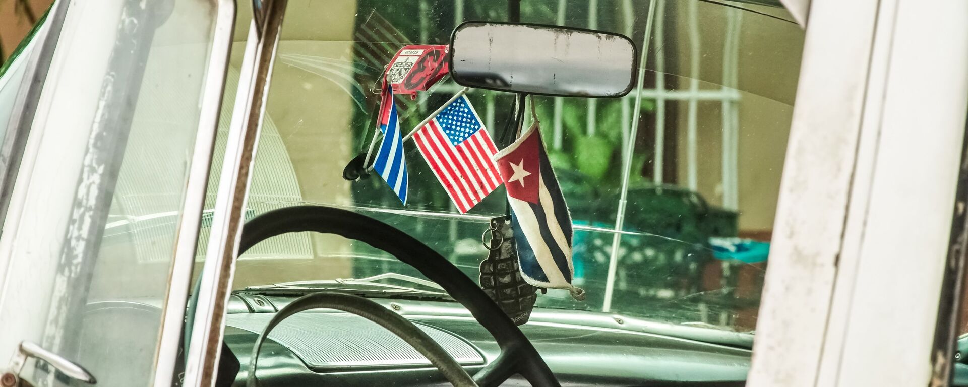 Banderas de Cuba y EEUU - Sputnik Mundo, 1920, 22.04.2022