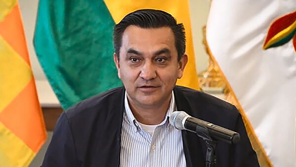 Yerko Núñez, ministro de la Presidencia de Bolivia - Sputnik Mundo
