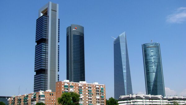 Cuatro Torres de Madrid (imagen referencial) - Sputnik Mundo