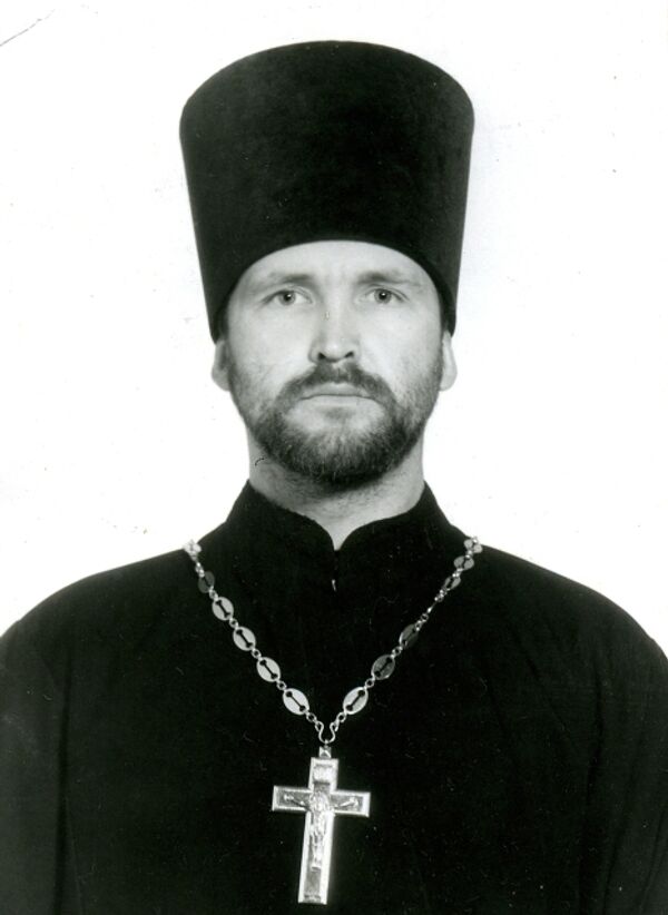 La foto fue otorgada por la diócesis de Moscú de la Iglesia Ortodoxa Rusa - Sputnik Mundo