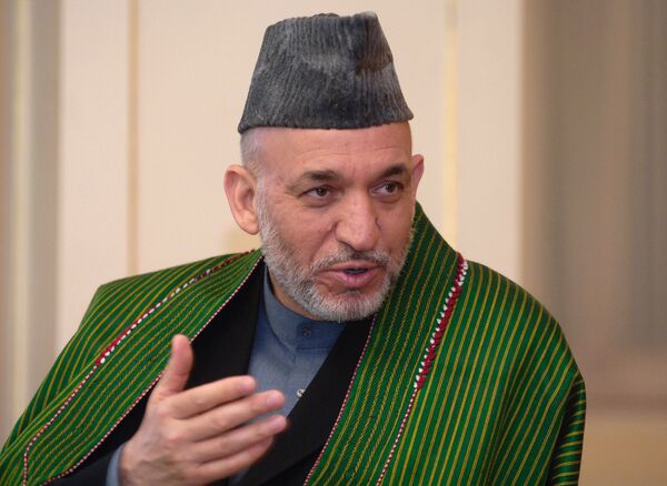 Presidente de la República Islámica, Hamid Karzai - Sputnik Mundo