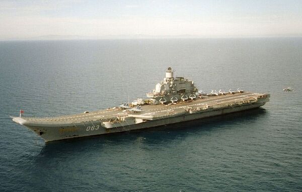 El portaaviones “Almirante Kuznetsov” - Sputnik Mundo