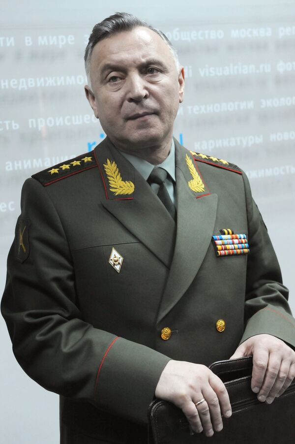 El Jefe del Estado Mayor ruso, Nikolai Makárov - Sputnik Mundo