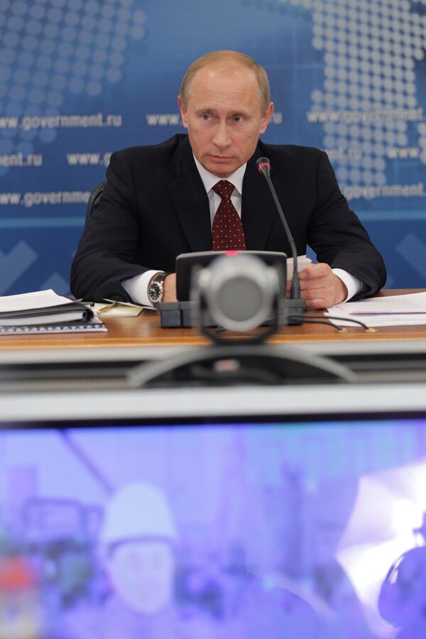 El jefe del Gobierno, Vladímir Putin - Sputnik Mundo