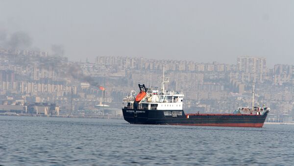 Bakú, el mar Caspio. - Sputnik Mundo
