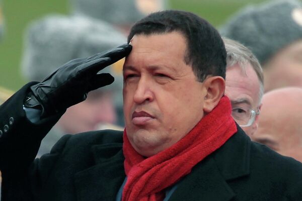 Hugo Chávez en visita oficial a Rusia - Sputnik Mundo