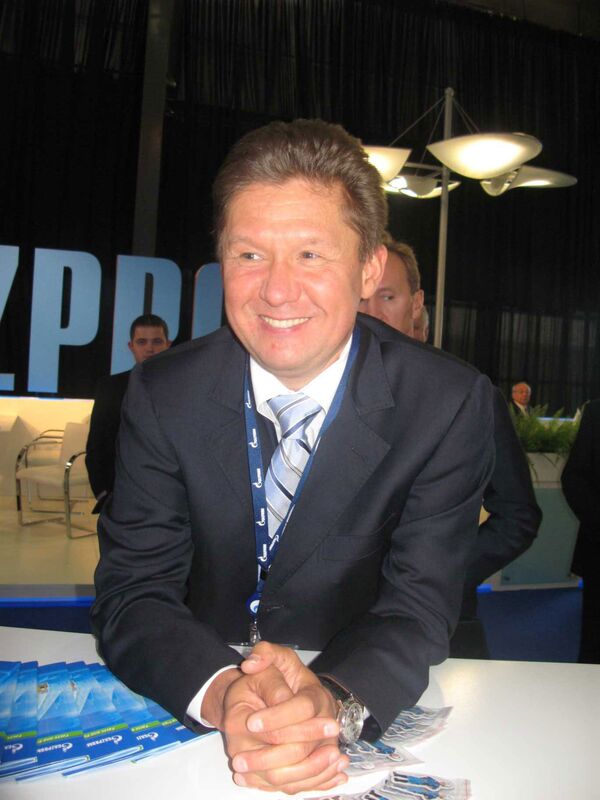 El jefe del holding ruso Gazprom, Alexei Miller. - Sputnik Mundo
