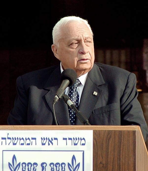 Ex primer ministro de Israel Ariel Sharon - Sputnik Mundo