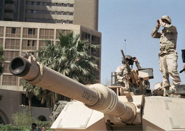 Soldados estadounidenses en Irak. Imagen de archivo - Sputnik Mundo