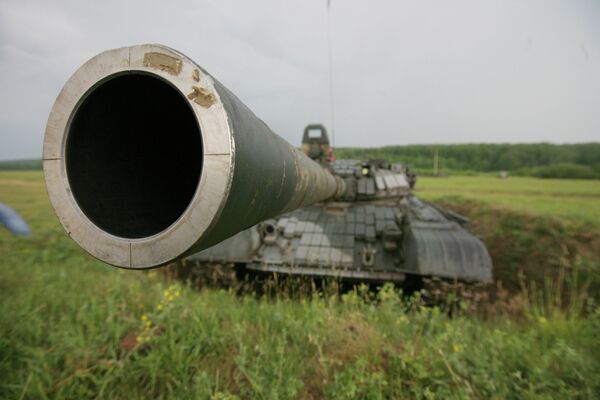 Cañón de un tanque. Archivo  - Sputnik Mundo