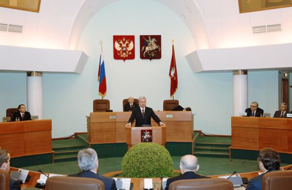 Investidura de Serguei Sobianin nuevo alcalde de Moscú - Sputnik Mundo