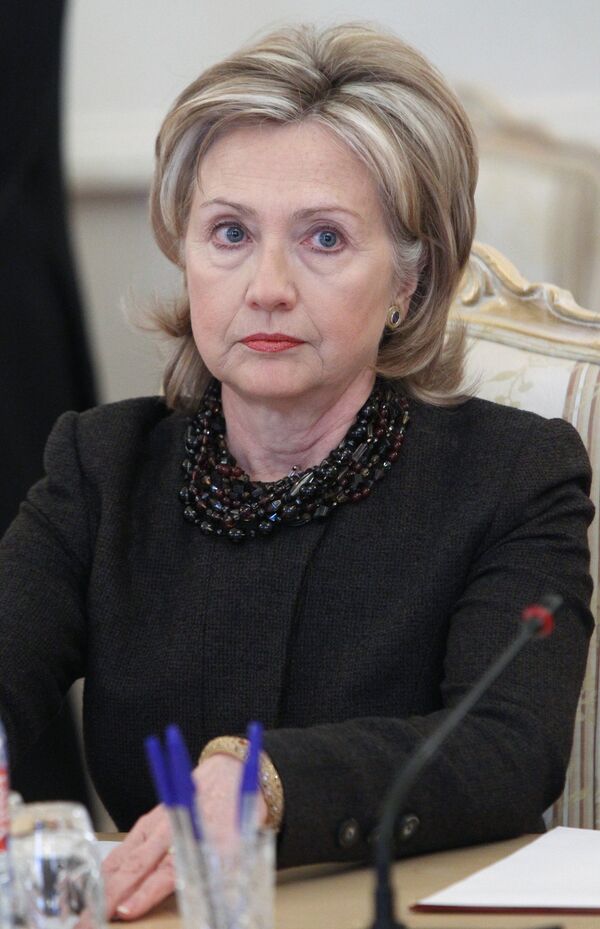La secretaria de Estado de EEUU, Hillary Clinton - Sputnik Mundo