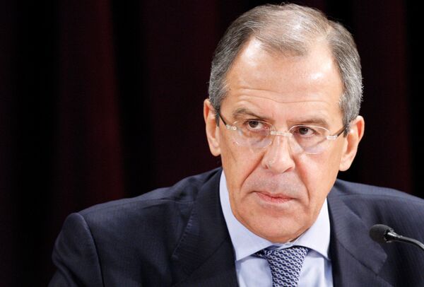 Ministro de Asuntos Exteriores de Rusia, Serguei Lavrov, - Sputnik Mundo