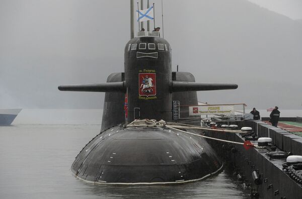 El submarino nuclear ruso “San Jorge” - Sputnik Mundo