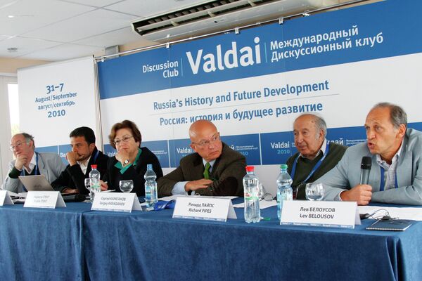 VII reunión del Club Internacional de Debates Valdai. Archivo - Sputnik Mundo