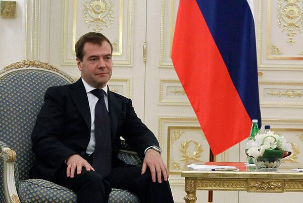 El presidente ruso Dimitri Medvédev. - Sputnik Mundo
