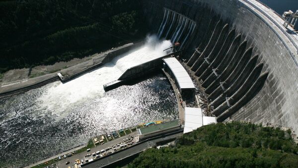 La central hidroeléctrica de Sayano-Shúshenskaya en el sur de Siberia - Sputnik Mundo