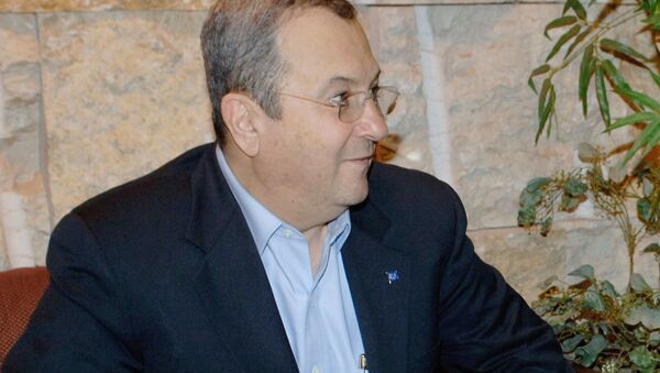 El ministro israelí de Defensa Ehud Barak - Sputnik Mundo