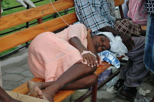 Epidemia del cólera en Haití - Sputnik Mundo