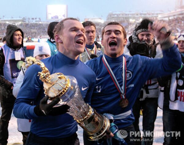 El club de fútbol Zenit conquista el título de campeón de Rusia - Sputnik Mundo