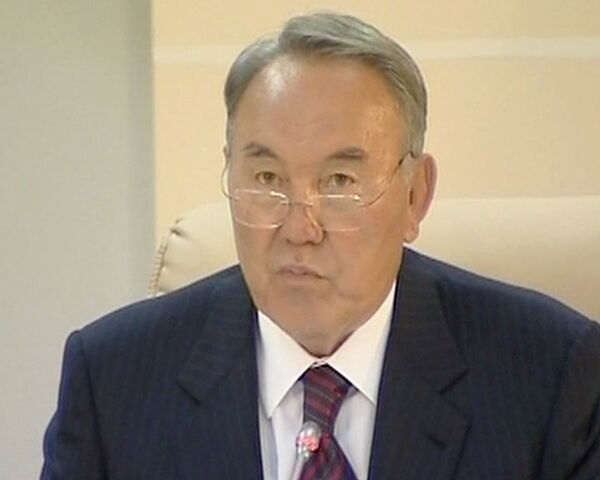 El presidente de Kazajstán, Nursultán Nazarbáyev. - Sputnik Mundo