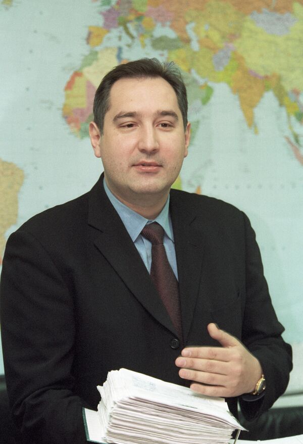 El embajador de Rusia ante la OTAN, Dmitri Rogozin - Sputnik Mundo