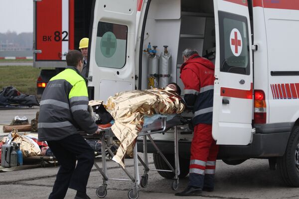 Reportan dos muertos y 48 heridos tras aterrizaje de emergencia del Tu-154 en Moscú. Archivo. - Sputnik Mundo