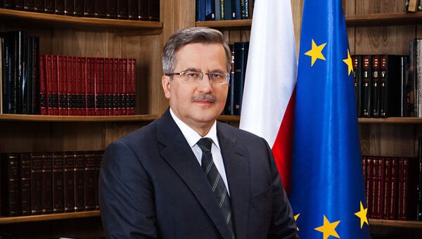 Bronislaw Komorowski, presidente de Polonia - Sputnik Mundo