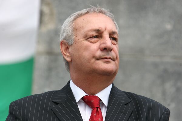 El presidente de Abjasia Serguei Bagapsh - Sputnik Mundo