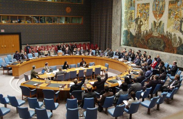 El Consejo de Seguridad de Naciones Unidas  - Sputnik Mundo
