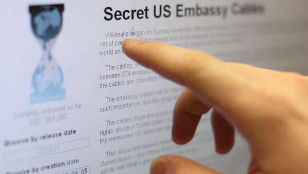 Wikileaks anuncia la publicación más de 100 mil cables de embajadas de  EEUU - Sputnik Mundo