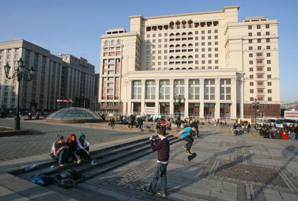 El lujoso hotel capitalino Moscú fue el primer hotel para los proletarios - Sputnik Mundo