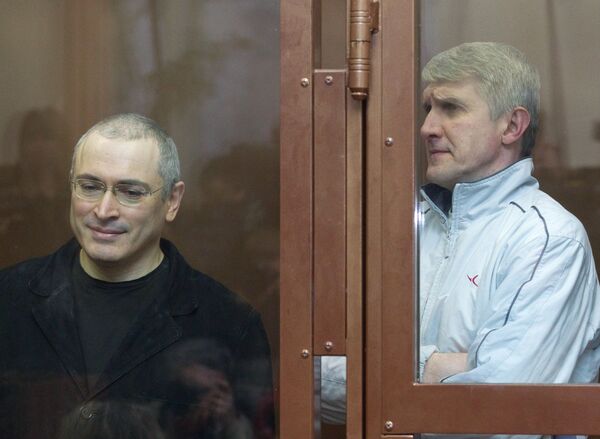 Mijaíl Jodorkovski y Platón Lébedev - Sputnik Mundo
