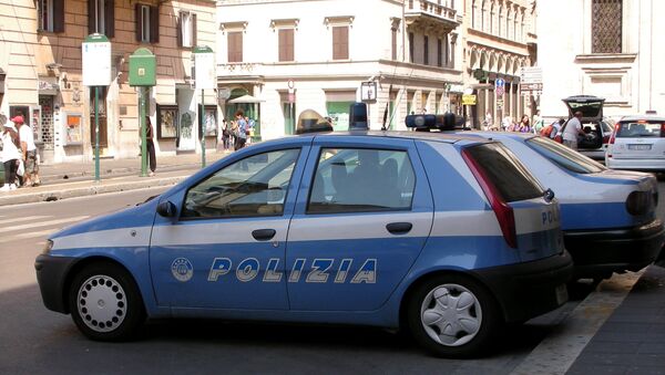 La policía italiana - Sputnik Mundo